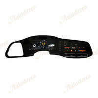 Odomètre numérique de voiture à double écran pour Dodge Challenger Hellcat Android Carplay Car Radio GPS Navigation Multimedia Player
