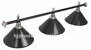 Éclairage durable pour tables de snooker et de <span class=keywords><strong>billard</strong></span>, style industriel rétro, luminaire rond à trois têtes de style classique - Product Image 2