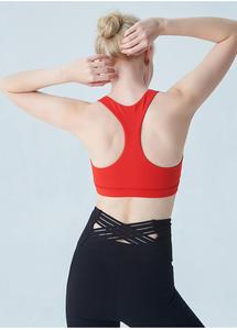 Logo personnalisé Rayé Taille Haute Pantalons De Yoga <span class=keywords><strong>Leggings</strong></span> Rouges Pour <span class=keywords><strong>Les</strong></span> Femmes yoga - Product Image 6
