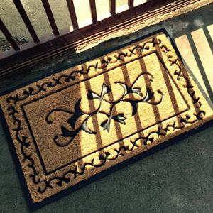 30 pulgadas. X 18 Pulgadas Tapete de Entrada de Fibra de Coco con Reverso de Goma Natural Cepillada - Product Image 4