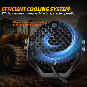 Chất Lượng Cao 60W <span class=keywords><strong>LED</strong></span> Làm Việc Ánh Sáng 8000LM IP67 Không Thấm Nước Cho Off-Road Xe Sửa Đổi Đèn Pha Thương Hiệu Mới Cho Chiếu Sáng Bên Ngoài - Product Image 4