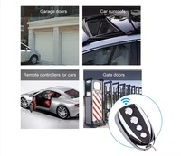 Télécommande universelle rétractable pour e-commerce, 433,92 MHz, compatible Europe et Amérique, super copie, pour contrôle d'accès garage et alarme