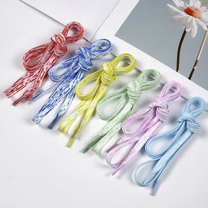 Cordones de Zapatos Personalizados con Degradado Tie Dye Colorido, Cordones Multicolores para Zapatillas y Zapatos Casuales - Product Image 1