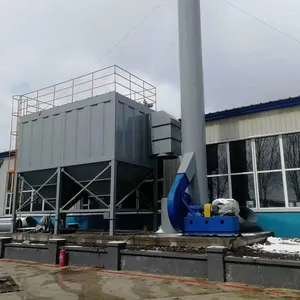 Jet Pulse Bag House Filter Dust Collector Dust Cleaning Equipment For Paper Production