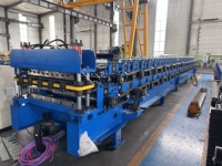 Machine de formage de tôles d'acier à double couche, machine à fabriquer des tôles d'acier, machine de formage de tôles de plancher