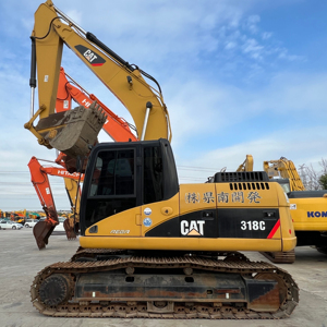 Used excavator <b>CAT</b> 318C Cheap price excellent performance Used excavator <b>CAT</b> for sale - Product Image 1