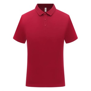 เสื้อโปโลผ้าฝ้ายสำหรับทุกเพศ สีดำ สีขาว สีน้ำเงินกรมท่า ฤดูร้อน ระบายอากาศได้ดี ชุดทำงาน แขนสั้น ปกคอพับ ชุดยูนิฟอร์ม - Product Image 5