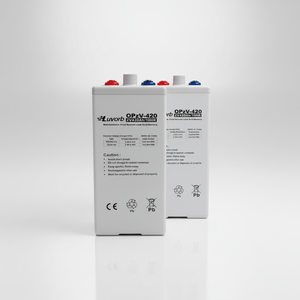 Batteries au plomb MF à décharge profonde Luvorb OPzV 2V 2 Volt 400Ah 420Ah 500Ah pour onduleurs et appareils solaires domestiques - Product Image 1