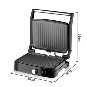 เครื่องทำแซนวิชอเนกประสงค์ AKANE 2000W พร้อมเคลือบกันติด หมุนได้ 90 ถึง 180 องศา สำหรับการทำอาหารที่บ้านอย่างมีประสิทธิภาพ - Product Image 5