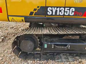 SANY SY135C 13,5 TON Excavadora usada Mini Crawler con caja de cambios de motor Isuzu y bomba en stock para la venta - Product Image 6