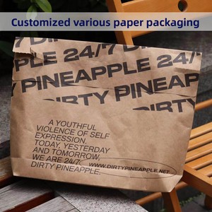 Sacs d'emballage en papier personnalisés, boîtes d'emballage, manches courtes, ouvertures, boîtes cadeaux avec logo personnalisé, boîtes cadeaux. - Product Image 4