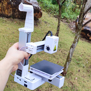 Impresora 3D K10 de nivel básico, solo para fines de entretenimiento, compatible con filamento PLA TPU de 1,75 mm, no requiere adaptador de corriente - Product Image 3