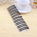Black Diamond Hair <b>Clip</b> BB <b>Clip</b> 12 Cm Alloy Women Daily Use Hair Accessory for Bangs <b>E</b>-commerce Gift Wholesale - Product Image 4