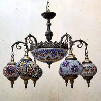 Экзотический Юго-Восточный Азиатский турецкий стиль классический домашний Ретро клуб тайский свет роскошная люстра