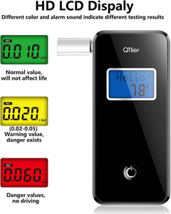 SZEEK AT7700 Éthylotest numérique à capteur semi-conducteur haute précision pour la sécurité routière personnelle - Product Image 3