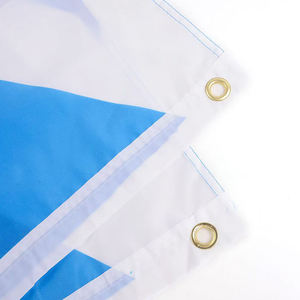 Флаг Шотландии 3x5 футов, двусторонняя вышивка, ткань Оксфорд, подвесной, складной, портативный, для фестивалей, уличного декора, европейские флаги - Product Image 5