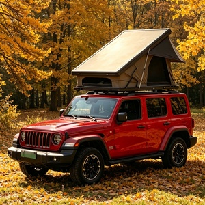 Neu eingetroffen: Camping-Hartschalen-Dreieck-Klappdachzelt 4x4 – Ultraleichtes Aluminium-Dachzelt fürs Auto - Product Image 2