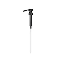 Kepala Pompa Sirup Tranny 28 Gigi untuk Kedai Kopi, Kedai Teh Susu, Jus/Selai, Nozzle Semprot, Dispenser Tekan, Bahan PP, 10 ml, 101B