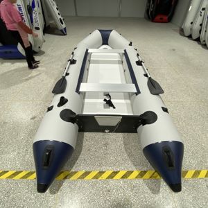 Надувная роскошная спасательная скоростная рыболовная лодка MC360-3 на 6 человек, 3,6 м (10,8 футов), с надувным дном и термосварной конструкцией - Product Image 4