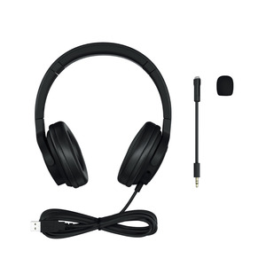 Cherry Hc 2.2 Foldable Headphone Over-Ear Gaming <strong>Headset</strong> With Integrated Usb Sound Card Noise Cancelling Earphones &amp; Headphones