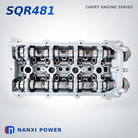 SQR481 Rakitan Kepala Silinder Pengganti untuk Perbaikan Mesin Chery A5 Tiggo Eastar 481-1003015