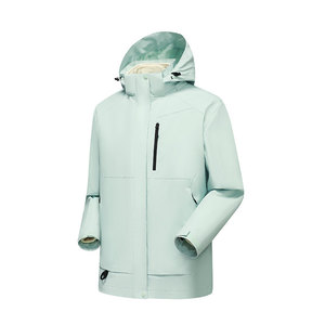 Veste d'extérieur à capuche pour homme, imperméable, parka 3-en-1 pour l'automne et l'hiver - Product Image 3