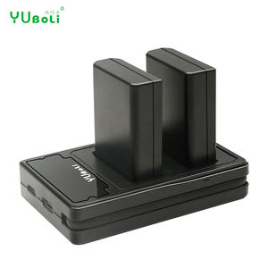 YUBOLi-EN-EL14 de carga Dual para cámara, cargador de batería portátil EN-EL14A LCD, USB, para <span class=keywords><strong>Nikon</strong></span> D90, D300, <span class=keywords><strong>D5300</strong></span>, D5200, D5100, D3300 - Product Image 2