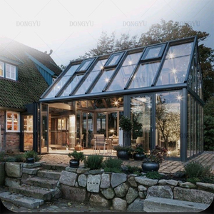 Contemporary Garden <strong>Design</strong> Aluminum Frame Courtyard <strong>Glass</strong> 4 Season Sun <strong>Room</strong> Custom Winter Garden Independent Sun <strong>Room</strong>