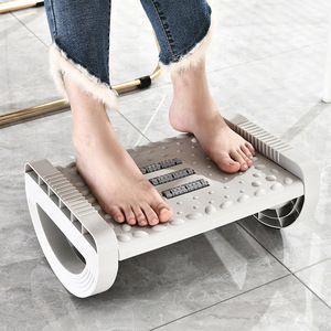 Adjustable Footrest Footstool Ergonomic Massage Support For Office And Pregnancy Use Semicircular Design - Product Image 1