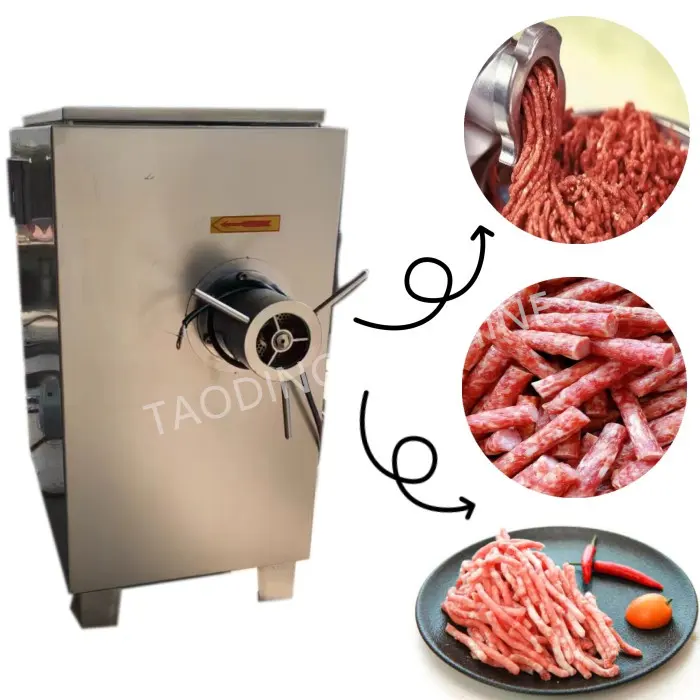 Bangkok industrial fresh meat mincer bone electric frozen beef block meat grinder sus304 commercial beef Meat Grinding Machine