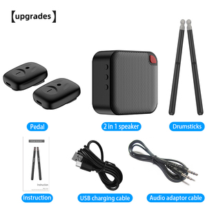 Kit de Batería <span class=keywords><strong>Virtual</strong></span> de Aire de Segunda Generación Mejorado, Juguete con Sensor de Movimiento 2 en 1, Batería de Percusión Inteligente - Product Image 5