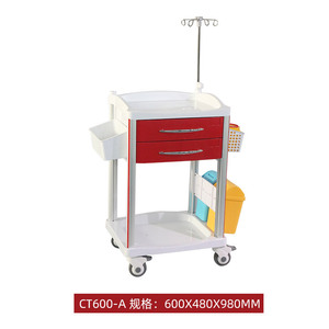 Nuevo Carro de Emergencia para Torre CT600-A 600x480x980mm, Carro de Tratamiento Médico para Uso Hospitalario - Product Image 1