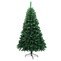 Sapin de Noël Artificiel en PVC Chiffré, Tailles de 60cm à 300cm, pour Décorations d'Hôtels, Commerces et Supermarchés, Modèle Transfrontalier ZJ-009