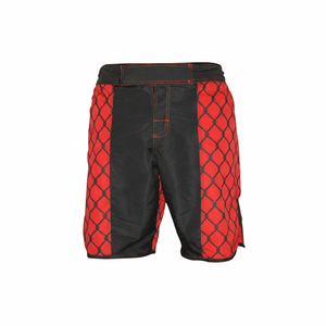 กางเกง MMA คุณภาพสูงสำหรับทุกเพศ ดีไซน์ยอดเยี่ยม ผลิตจากผ้าสแปนเด็กซ์ ยืดหยุ่น ผสมผ้าฝ้าย ใส่สบาย เหมาะสำหรับการฝึกซ้อม ผลิตจากโพลีเอสเตอร์ รับผลิตแบบ OEM ชุดกีฬาสำหรับออกกำลังกายและชกมวย - Product Image 1