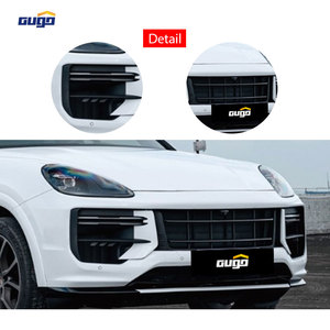 Kit carrosserie GUGO facile à installer, adapté aux <span class=keywords><strong>Porsche</strong></span> <span class=keywords><strong>Cayenne</strong></span> 9Y0.1 de 2018 à 2023, mise à niveau vers le kit carrosserie 9Y0.2 Turbo GT, ajustement parfait - Product Image 4