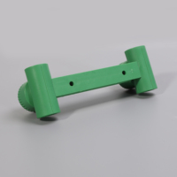Raccord en T double en laiton pour plomberie PPR, raccord en T femelle de haute qualité pour tuyaux PPR, marque MG, modèle E021, ISO9001, garantie 3 ans