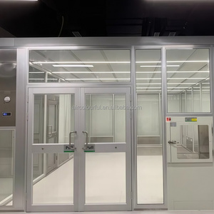 Clase prefabricada 100-10000 Gmp Proveedor de proyectos de sala limpia modular Campana de flujo laminar Cabina de sala limpia portátil sin polvo - Product Image 2
