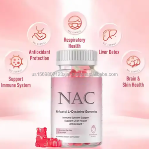 กัมมี่ปราศจากน้ำตาล N อะซิทิลซิสเตอีนอาหารเสริม1000มก. กัมมี่สำหรับสารต้านอนุมูลอิสระ - Product Image 3