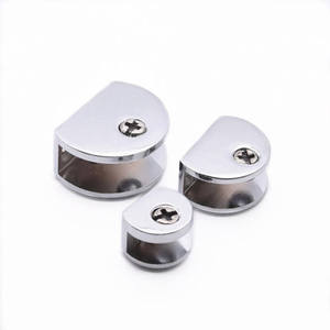 Pince à verre Offre Spéciale murale réglable en alliage de zinc pour étagère en verre pour étagère en verre de 6MM - Product Image 6