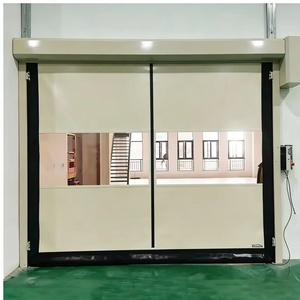 Puerta Enrollable de <span class=keywords><strong>PVC</strong></span> con Control Remoto, Ideal para Almacenes y Cuartos Limpios, con Reparación Automática - Product Image 1