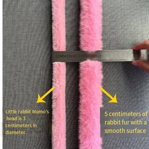 Ribete de Piel Sintética para Todas las Estaciones con Reverso Suave, Ideal para Coser <span class=keywords><strong>en</strong></span> Puños, Cuellos y Bordes de Bolsos - Product Image 4