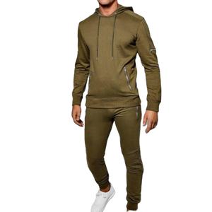 Survêtement de jogging d'hiver personnalisé pour homme, 100% coton/polyester, vêtements de sport pour le jogging et les sports, taille plus - Product Image 1