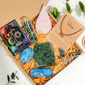 Juego de Piedras de Cristal Naturales de los 12 Signos del Zodiaco, Personalizado al por Mayor, Cristales de Sanación de Chakra Reiki, Regalos de Alta Gama para Meditación Espiritual - Product Image 4