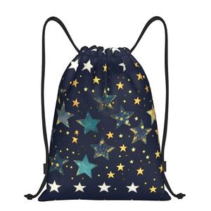 Aanpasbare Waterbestendige String Tas Trekkoord Rugzak Trekkoord Sport Sporttas - Product Image 1