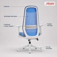 Chaise de bureau ergonomique moderne confortable et réglable en maille pivotante pour la maison, le bureau, la salle d'étude, le bureau d'ordinateur – Vente en gros