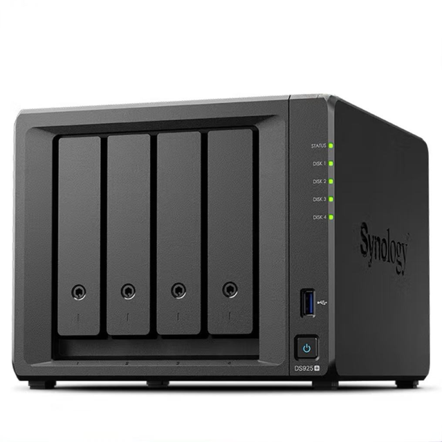 Original New DiskStation DS925+ NAS Server 4-Bay 3.5" Diskless AMD Quad Core CPU Network Storage