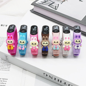 Montre Numérique LED Dessin Animé pour Enfants, Bracelet Étanche Tendance pour Enfants, Adolescents et Étudiants - Product Image 2