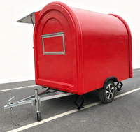 Food Truck Mobile Populaire avec Salle de Bain, Pizza, Tacos, Hot-Dogs, Glaces, Châssis en Aluminium Résistant à la Rouille