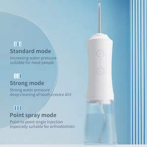 Limpiador Dental Inteligente Inalámbrico Portátil Recargable Multifuncional con 4 Boquillas, Dispositivo de Irrigación Bucal IPX7 para el Hogar - Product Image 4