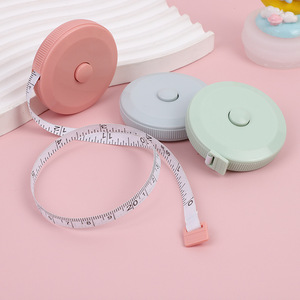 Portable Retractable Soft <b>Tape</b> <b>Measure</b> Mini Round Plastic Measuring <b>Tape</b> For Body Sewing <b>Tailor</b> Cloth Measurement - Product Image 2